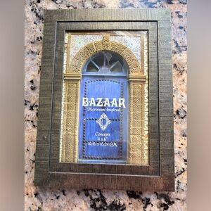 Bazaar Moroccan Inspired Photo Frame 4"x6" Photo